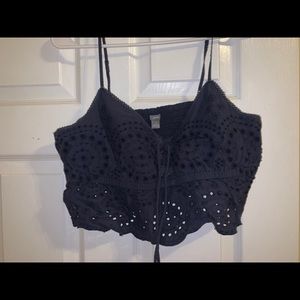 Cut out crop top